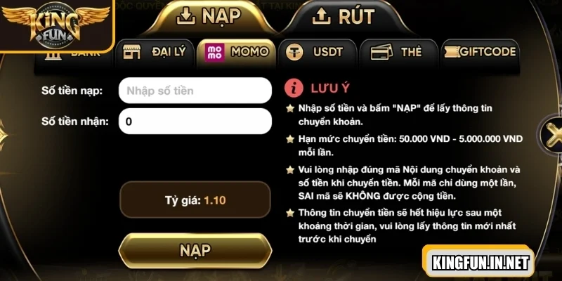 nap-tien-kingfun-vai-luu-y